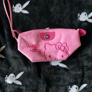 Hello Kitty Pink Wristlet Pouch